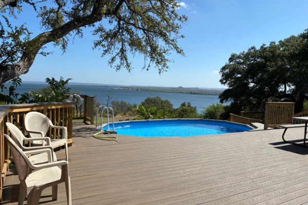 Lake Buchanan Grand Retreat - 10 Acres, Private Beach, Hot Tub, Pool, Sleeps 30+, Great for Groups!