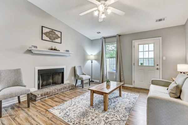 Pet-Friendly Stay with Patio & BBQ Near Historic Downtown