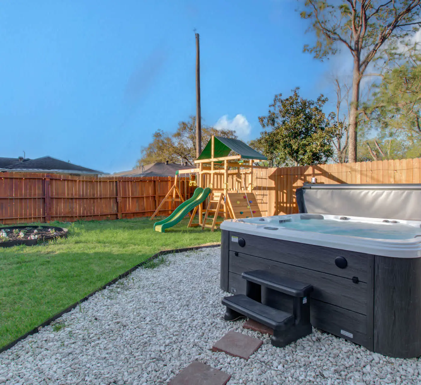 5-BD,2-BA Tranquil Retreat ft Jacuzzi & Playground