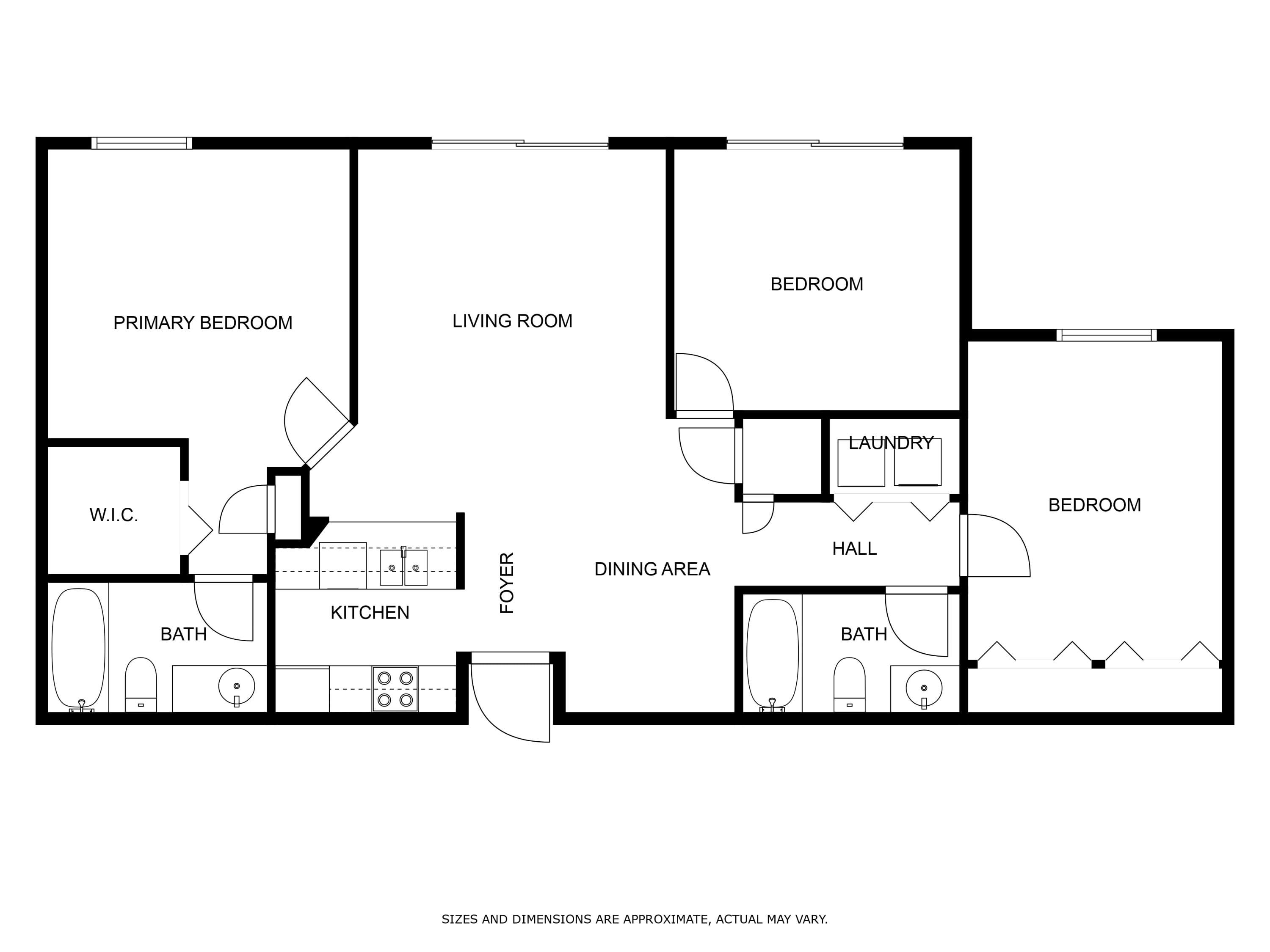 3 Bedrooms, Spacious Central Condo w Pool