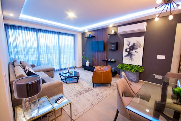 Real View Towers, Plaza Real Center, Amazing 2 BR, Sanitized, Near Andares