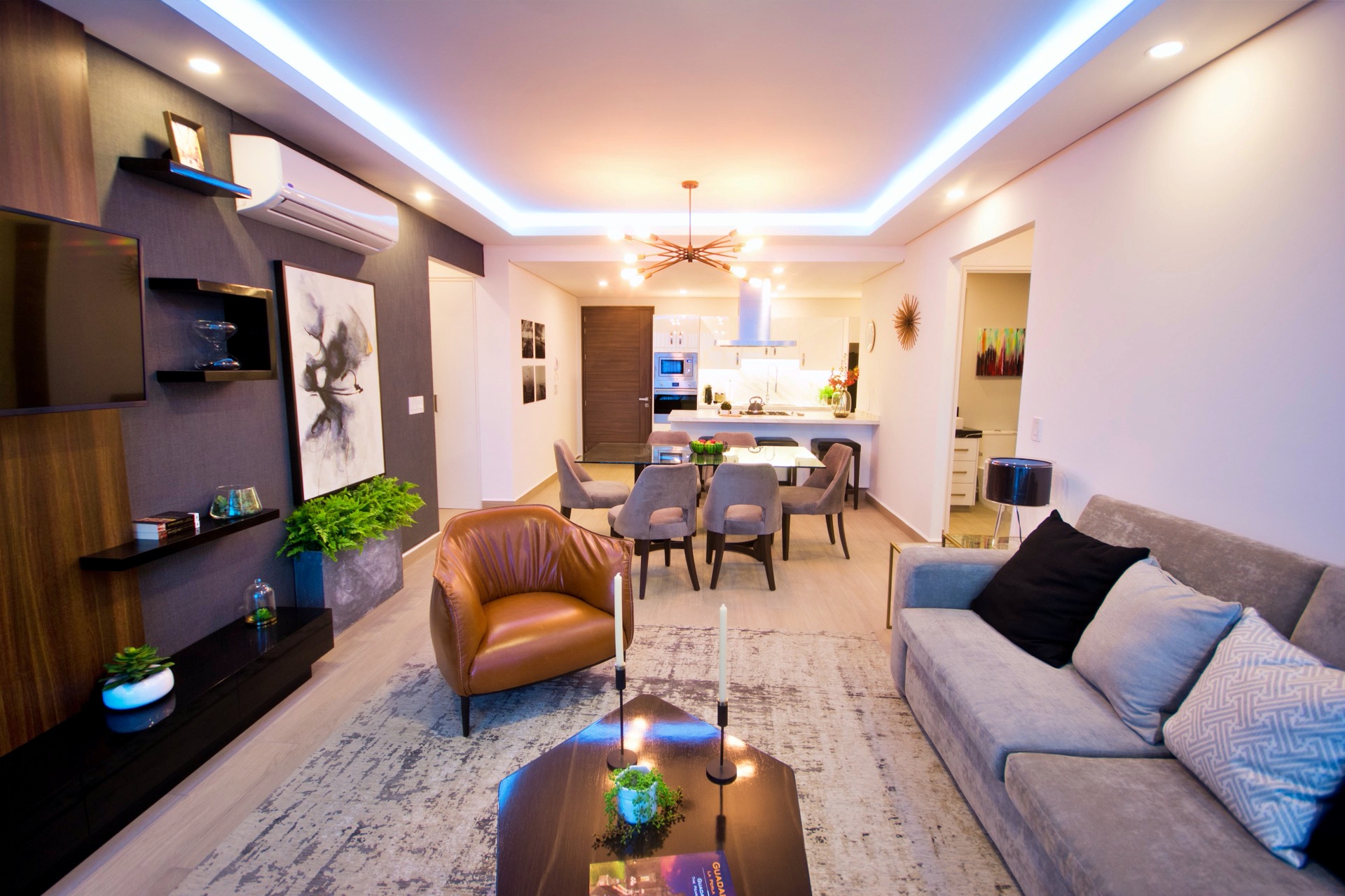 Real View Towers, Plaza Real Center, Amazing 2 BR, Sanitized, Near Andares