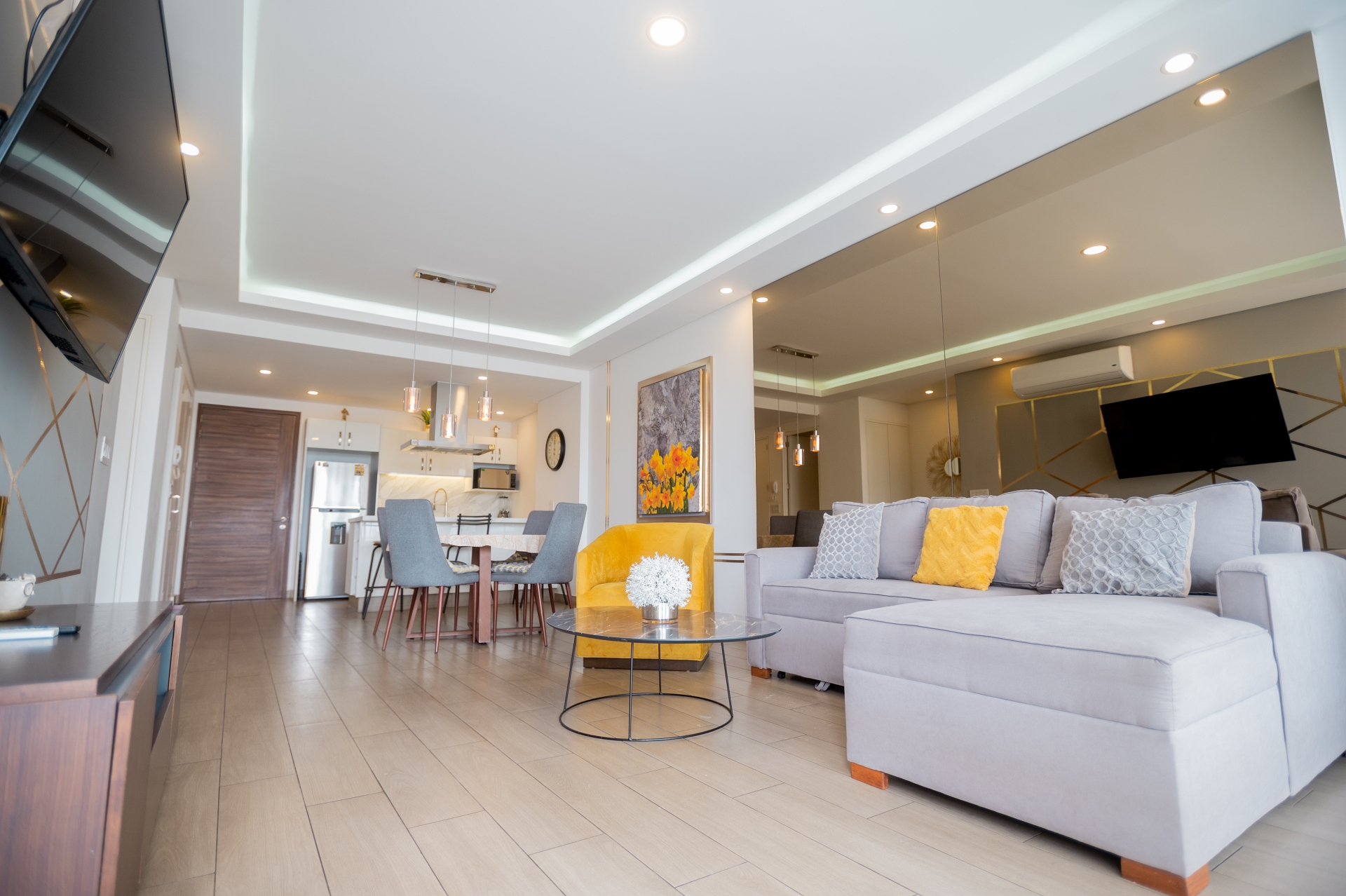 Real View Towers, Cozy 1st floor 1BR, Zona Real, Near Andares