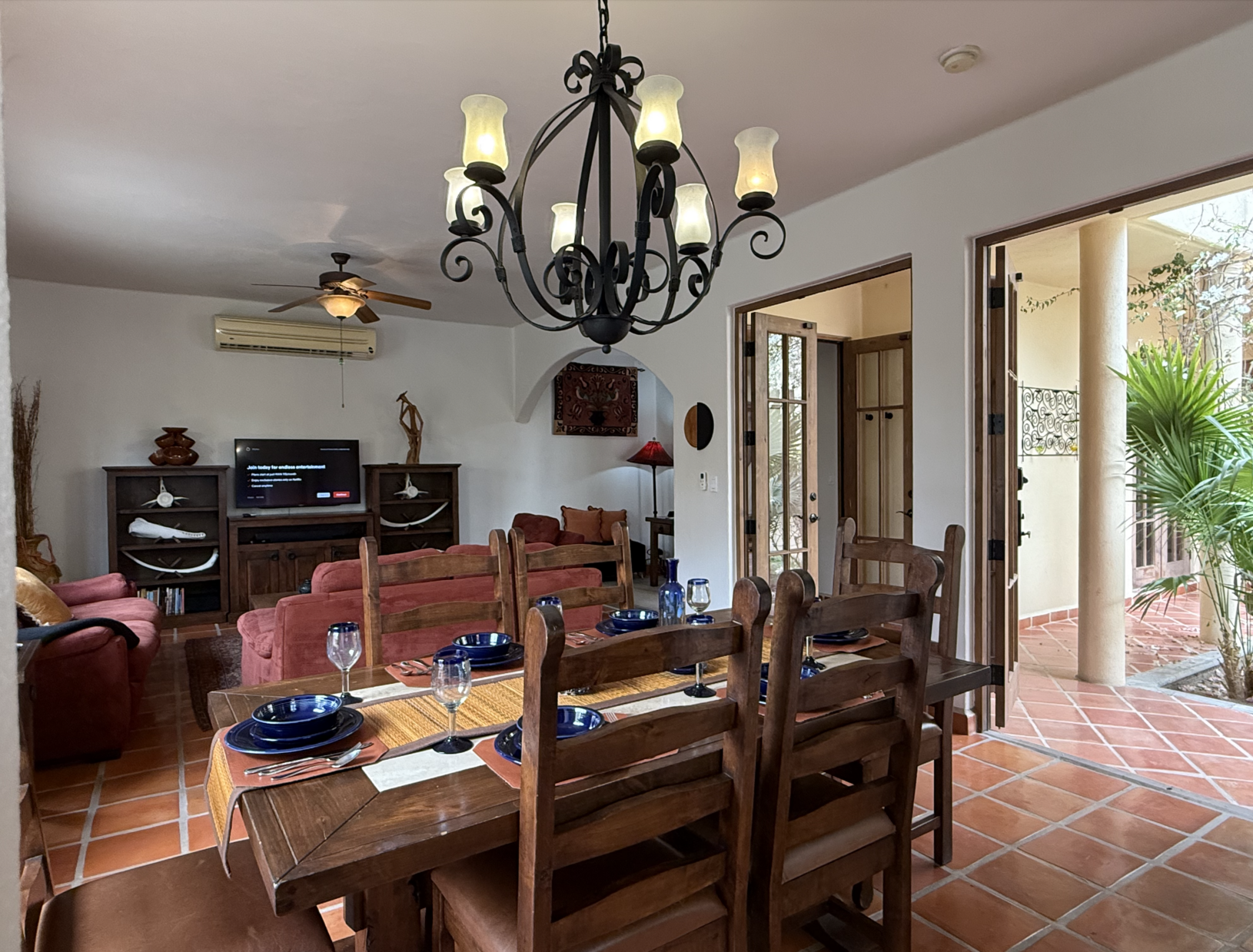 Relaxing home steps away from the Community Pool in Loreto Bay