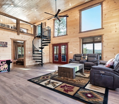 Sleeps 8, Cozy Cabin, Spacious Outdoor, View