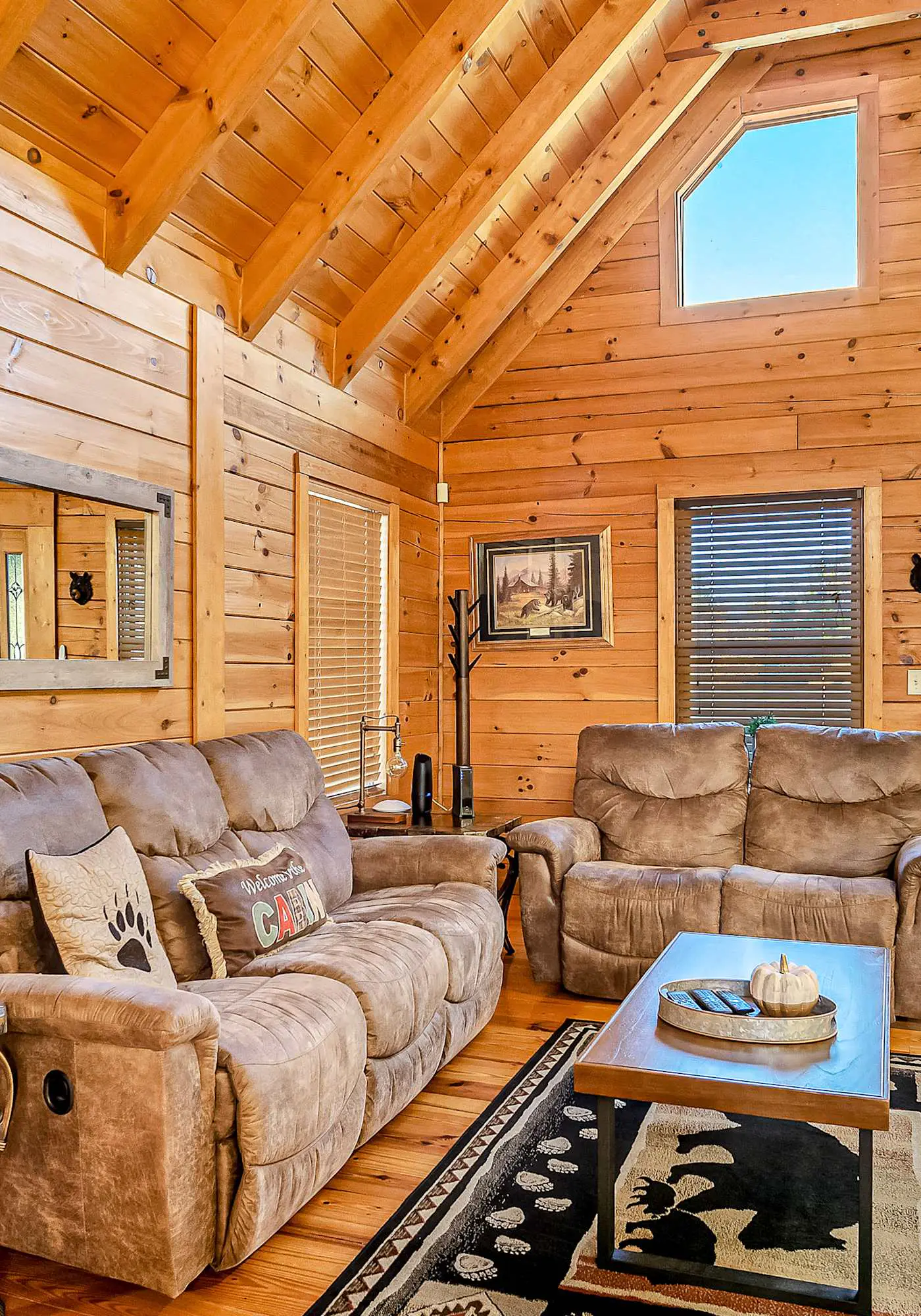 Luxe Sister Cabins, Sleeps 24, Pool, Hot Tub, Games