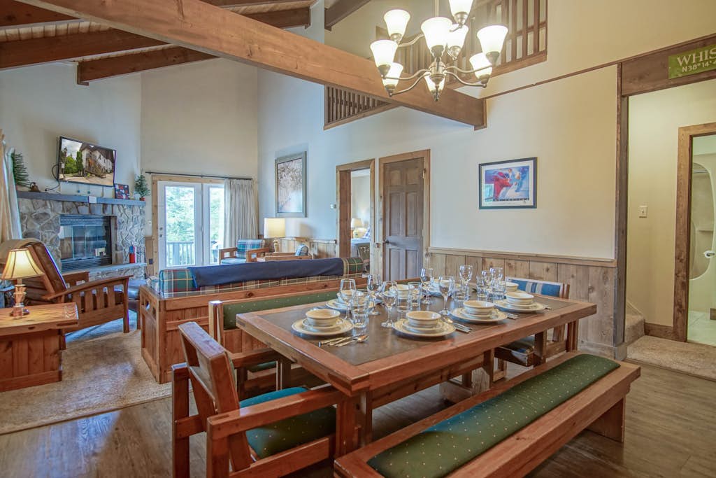 Whistlepunk #12:  4 Bedroom, 3 Bath:  Slope Side, Wood Fireplace.