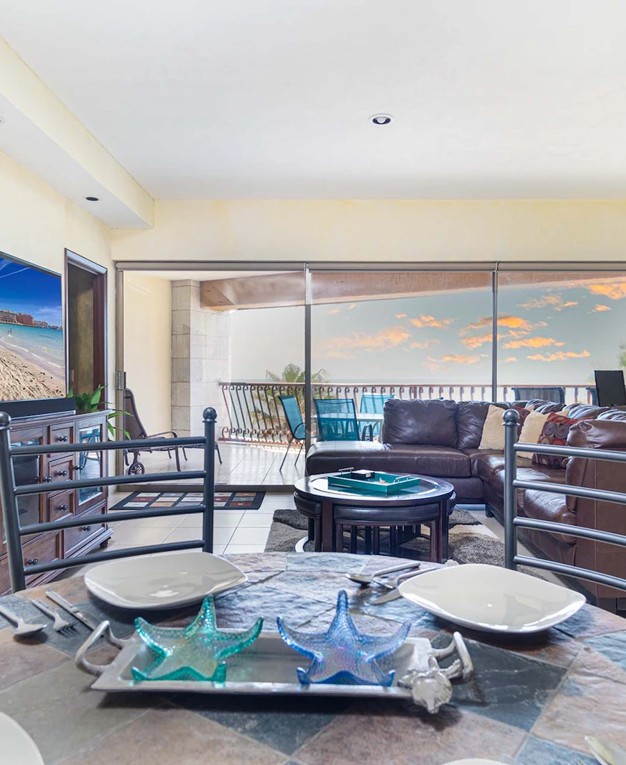 Interior living space at Sonoran Sun SE 405