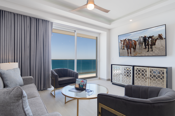 Spectacular 2 bedroom 2bathroom Beach Front Condominium at Encantame C1002