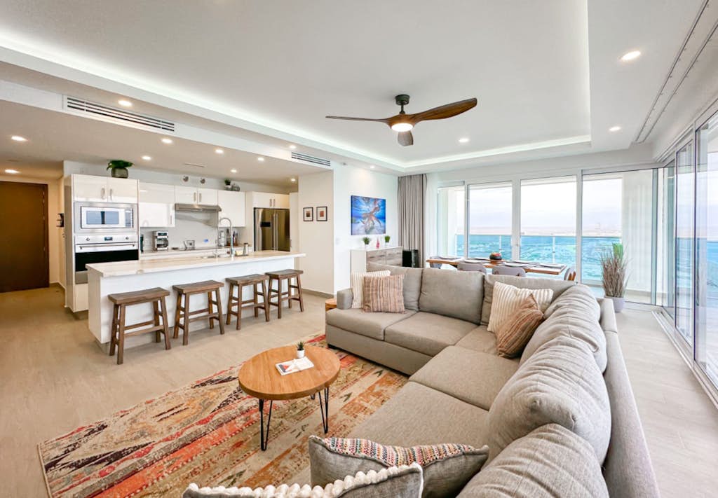 Stunning 2 bedroom Corner Beach Front Condominium Encantame C-1105