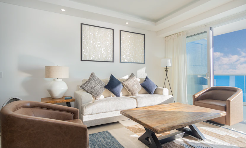 Sandy Paws 2 bedroom 2 bath Ocean Front Encantame Towers C1604
