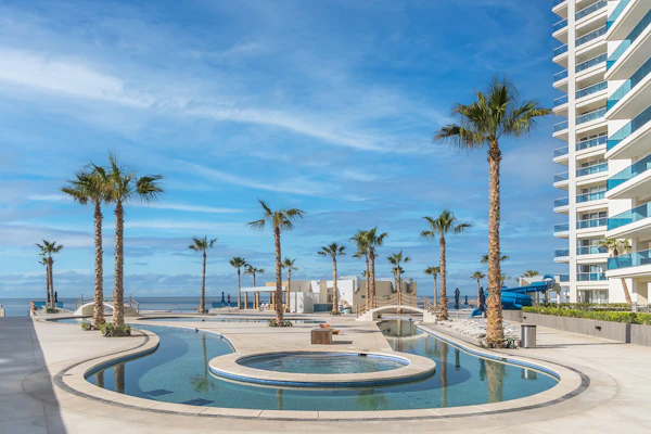 Sandy Paws 2 bedroom 2 bath Ocean Front Encantame Towers C1604