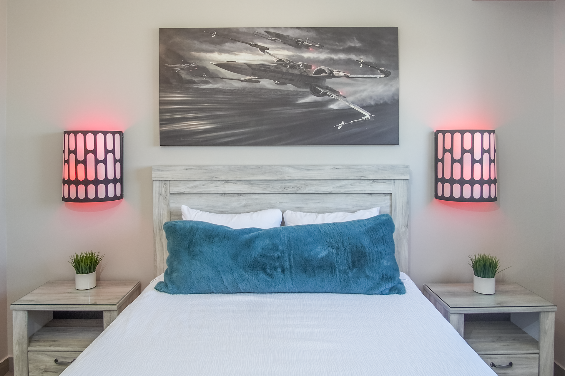 May The Force Be With You! The Galaxy Star Wars theme at Encantame Towers C801