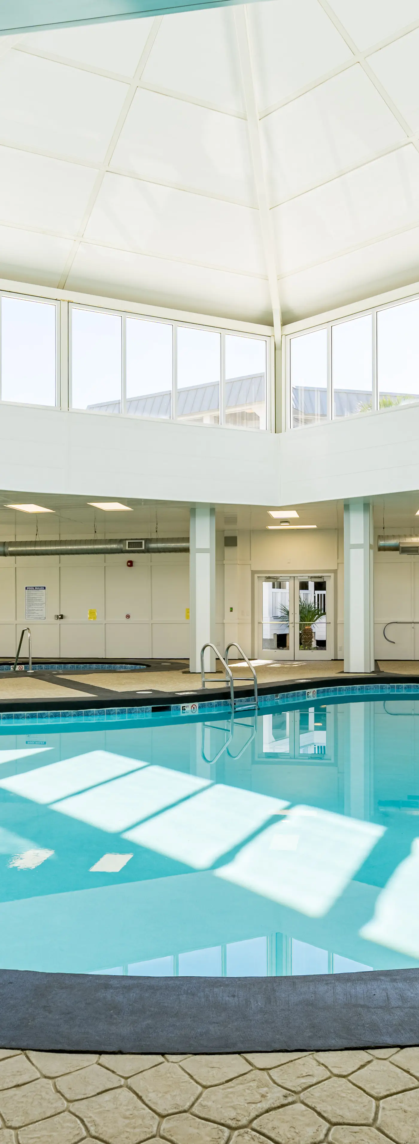 Inviting waterfront condo with shared pools & beach access