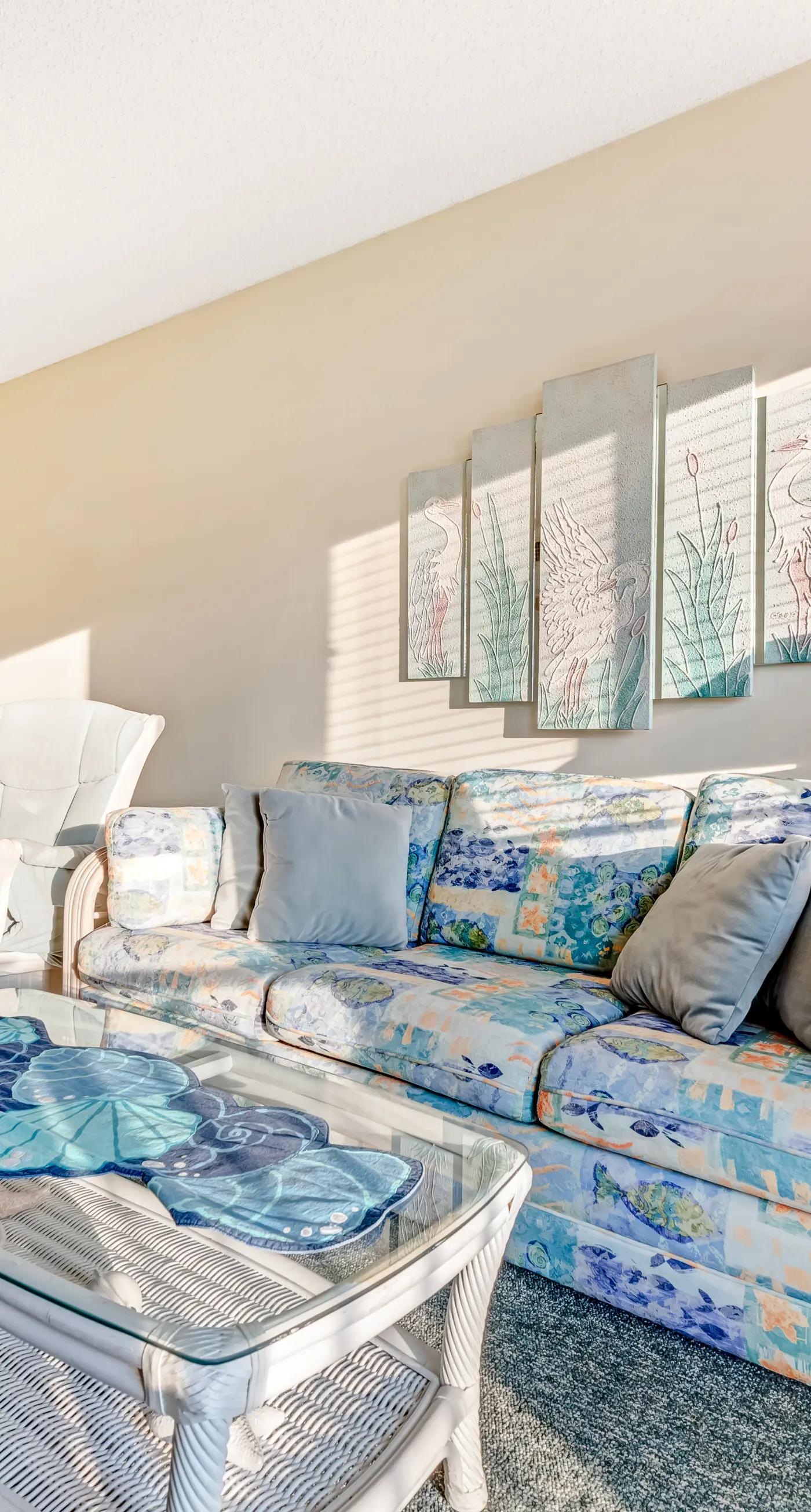 Inviting waterfront condo with shared pools & beach access
