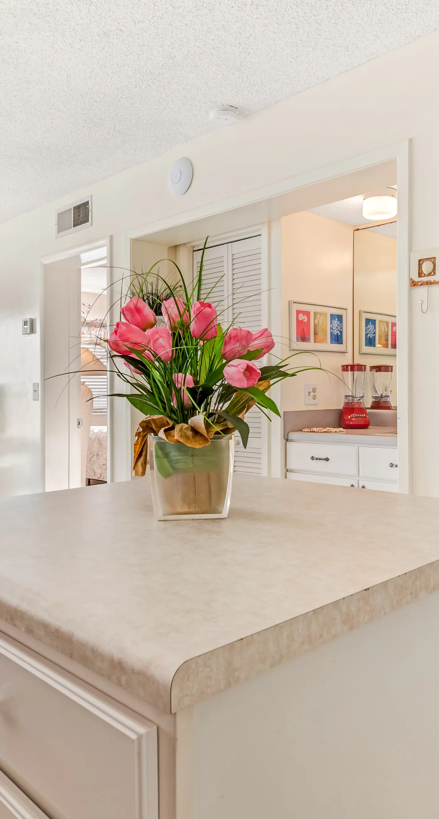 Inviting waterfront condo with shared pools & beach access