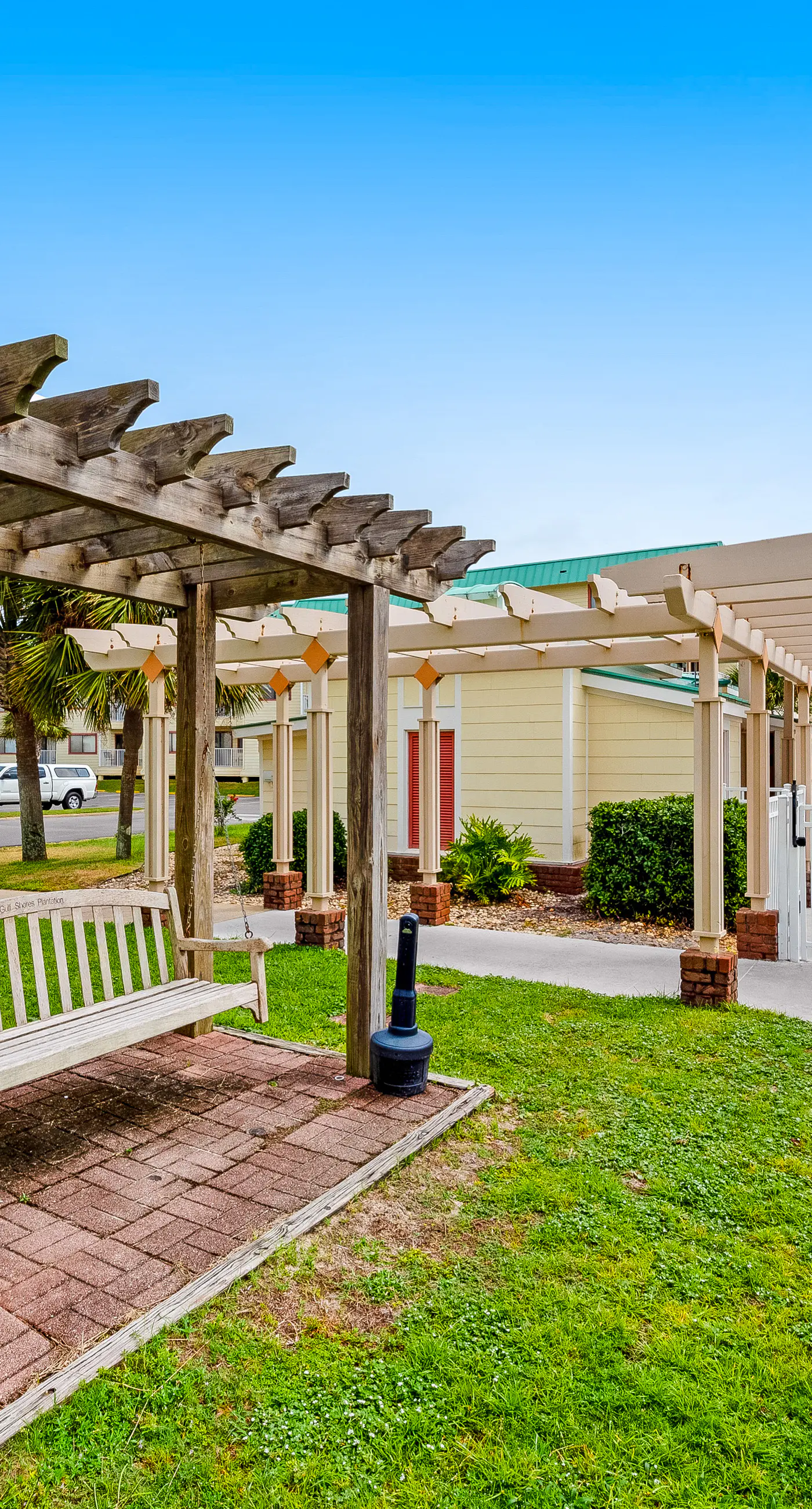 Inviting waterfront condo with shared pools & beach access