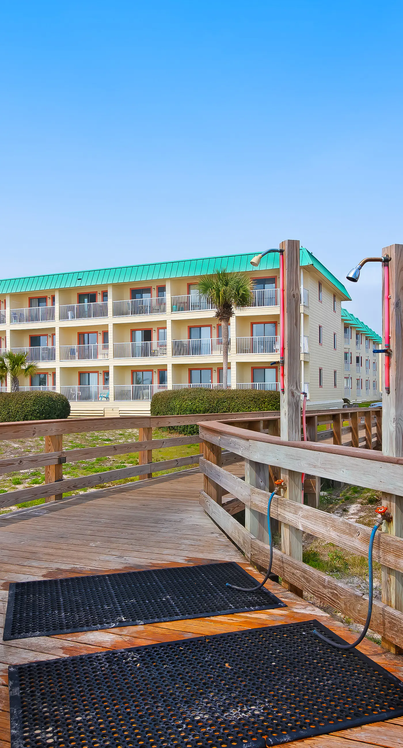 Inviting waterfront condo with shared pools & beach access