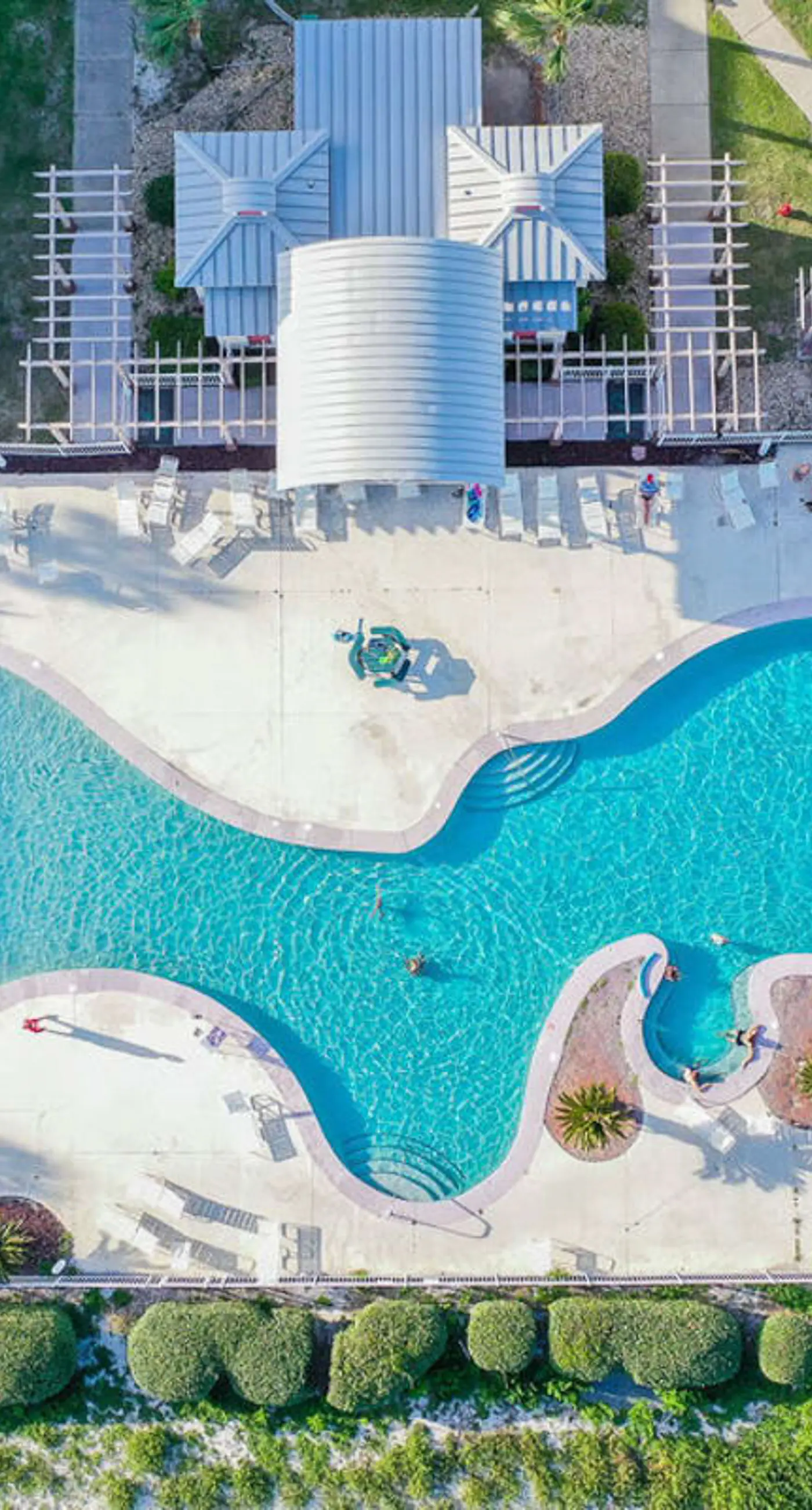 Waterfront getaway with beach view, shared pools & sports courts