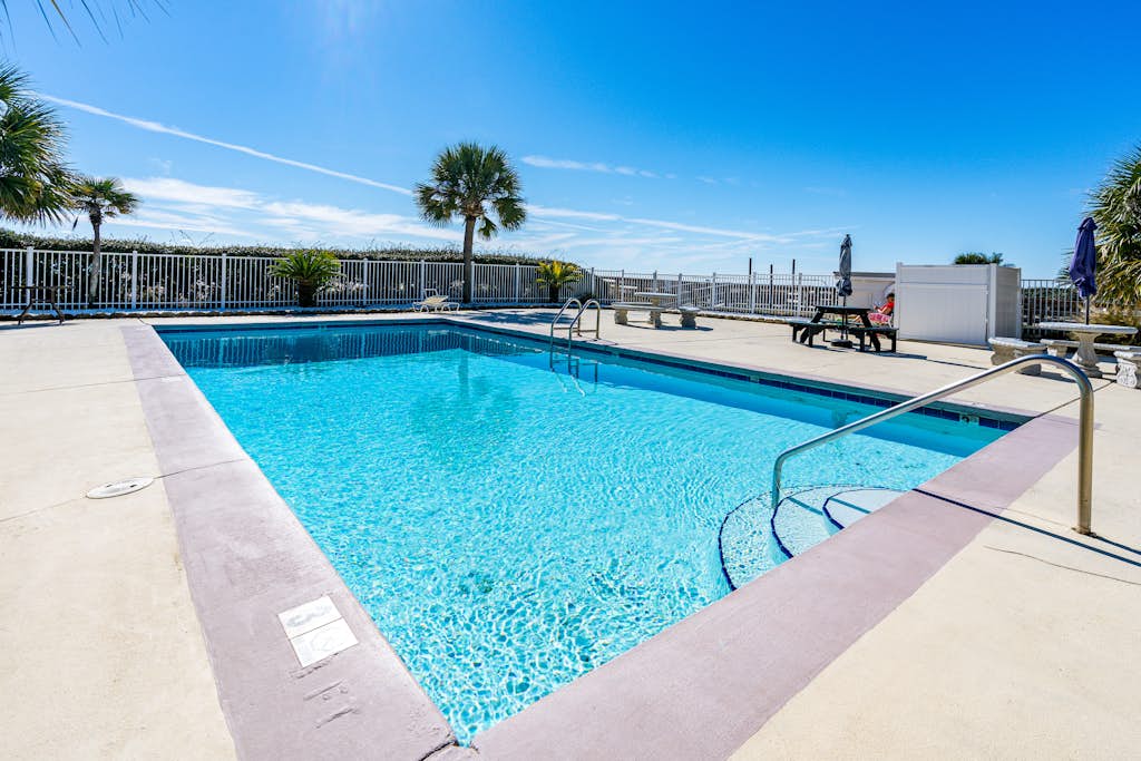 Third floor ocean view condo with shared pool and beach access