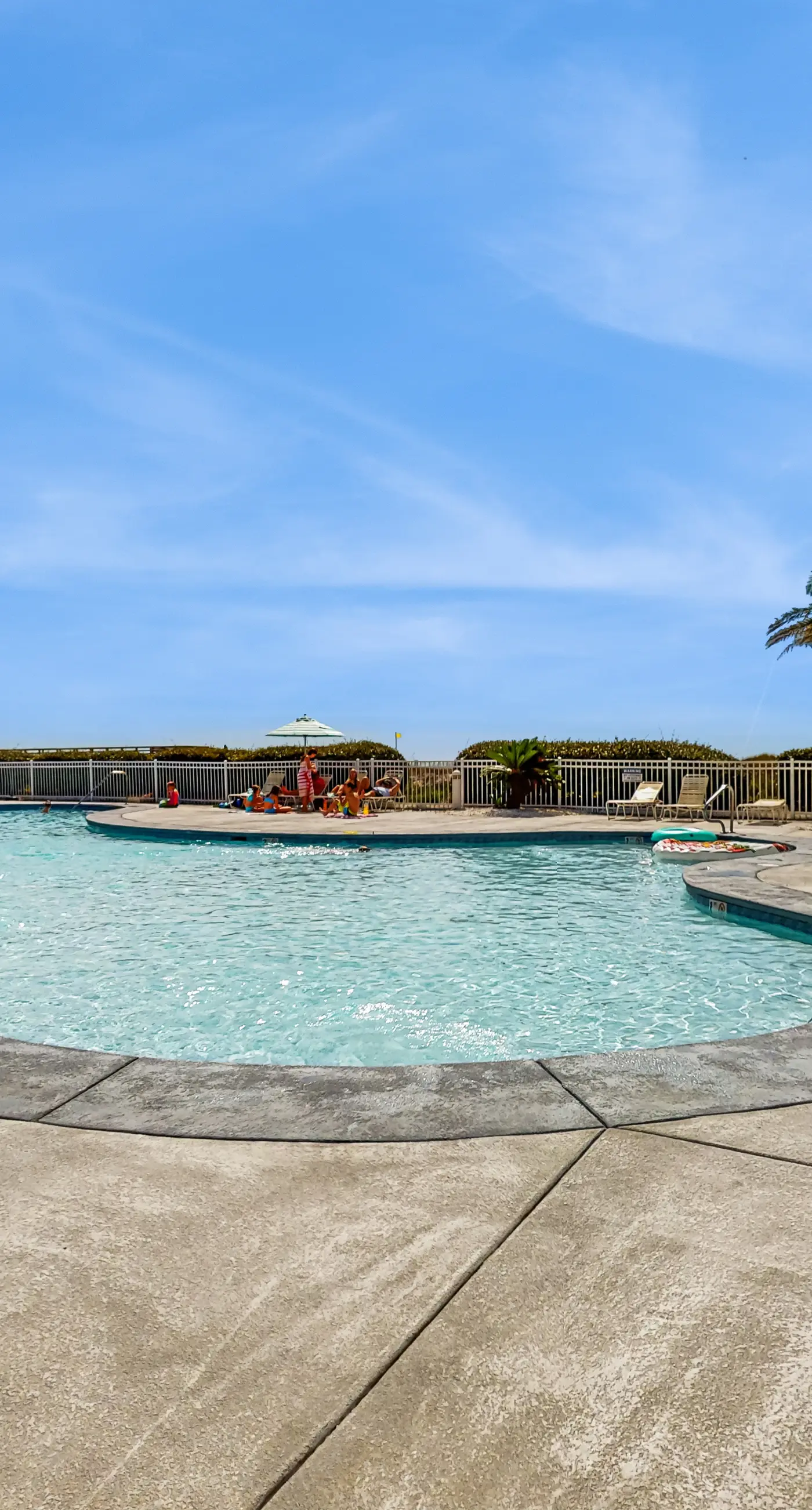 Beachfront condo with balcony, shared pool