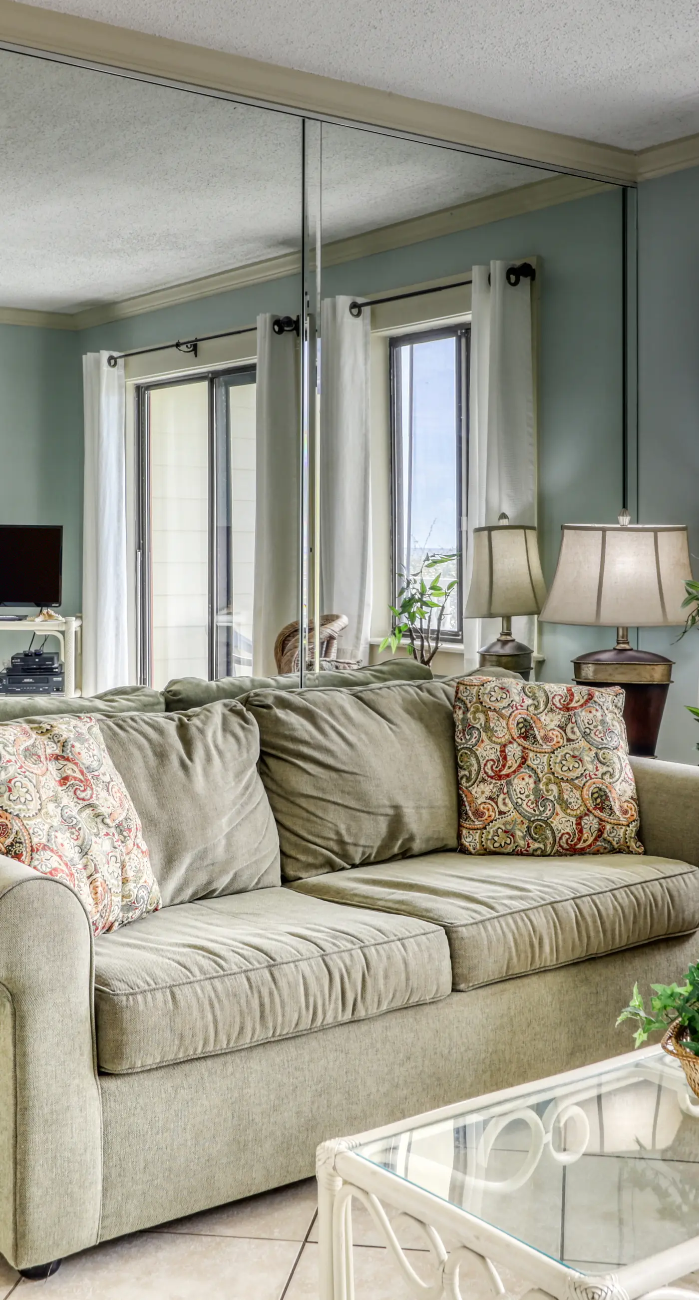 Waterfront condo with balcony and Gulf view plus shared pool