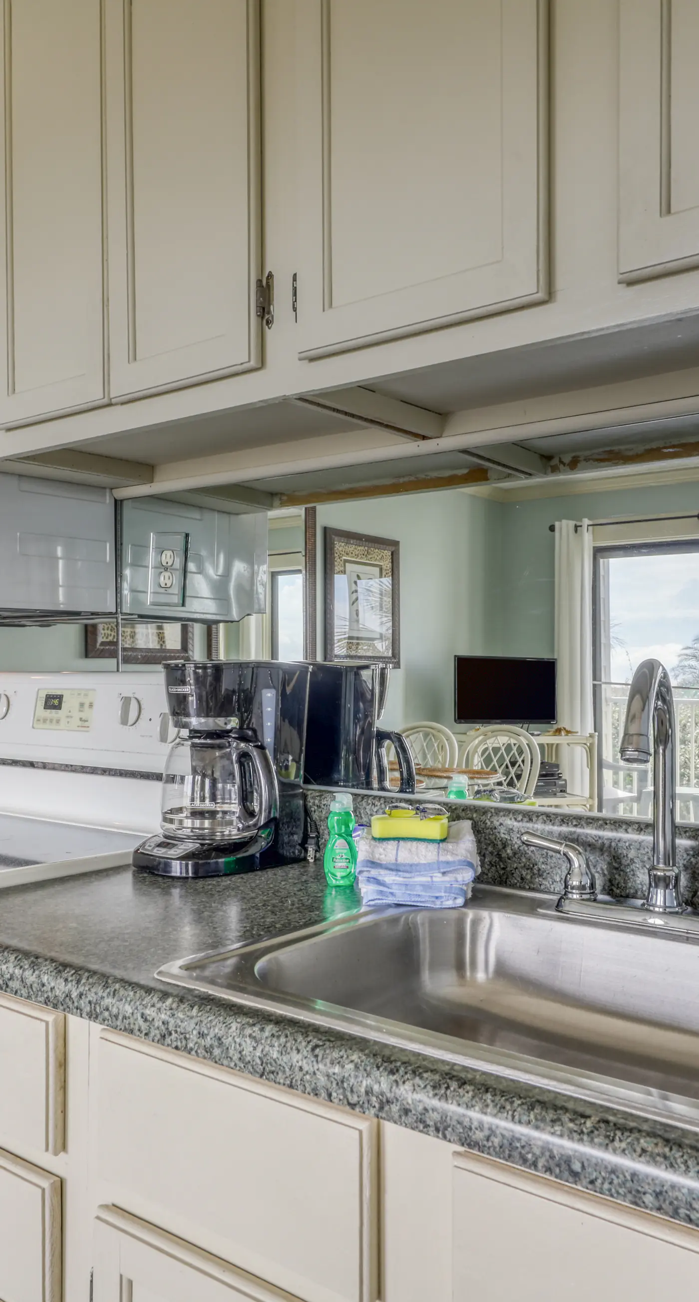 Waterfront condo with balcony and Gulf view plus shared pool