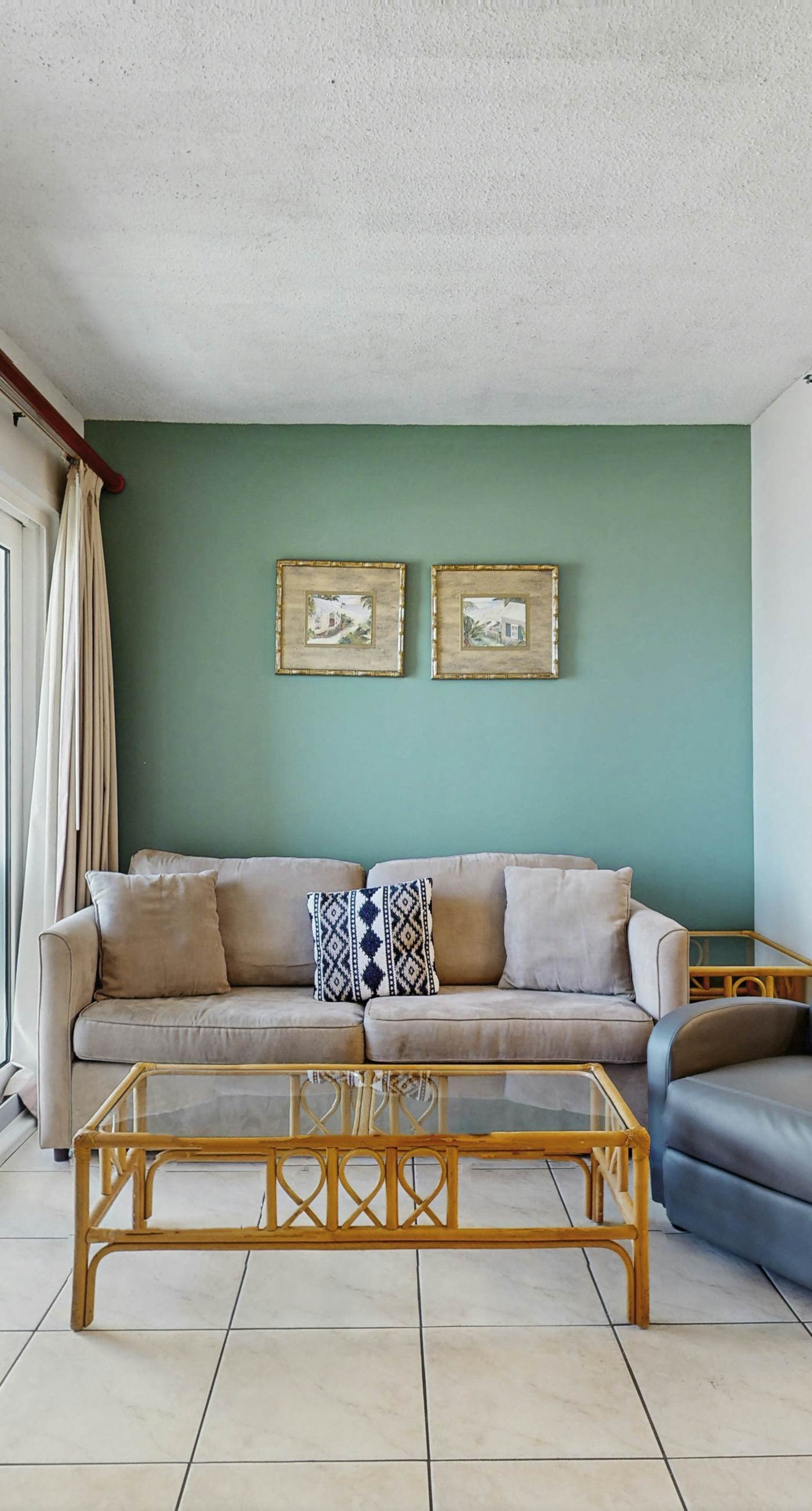 Contemporary beachside escape with gym, & pools