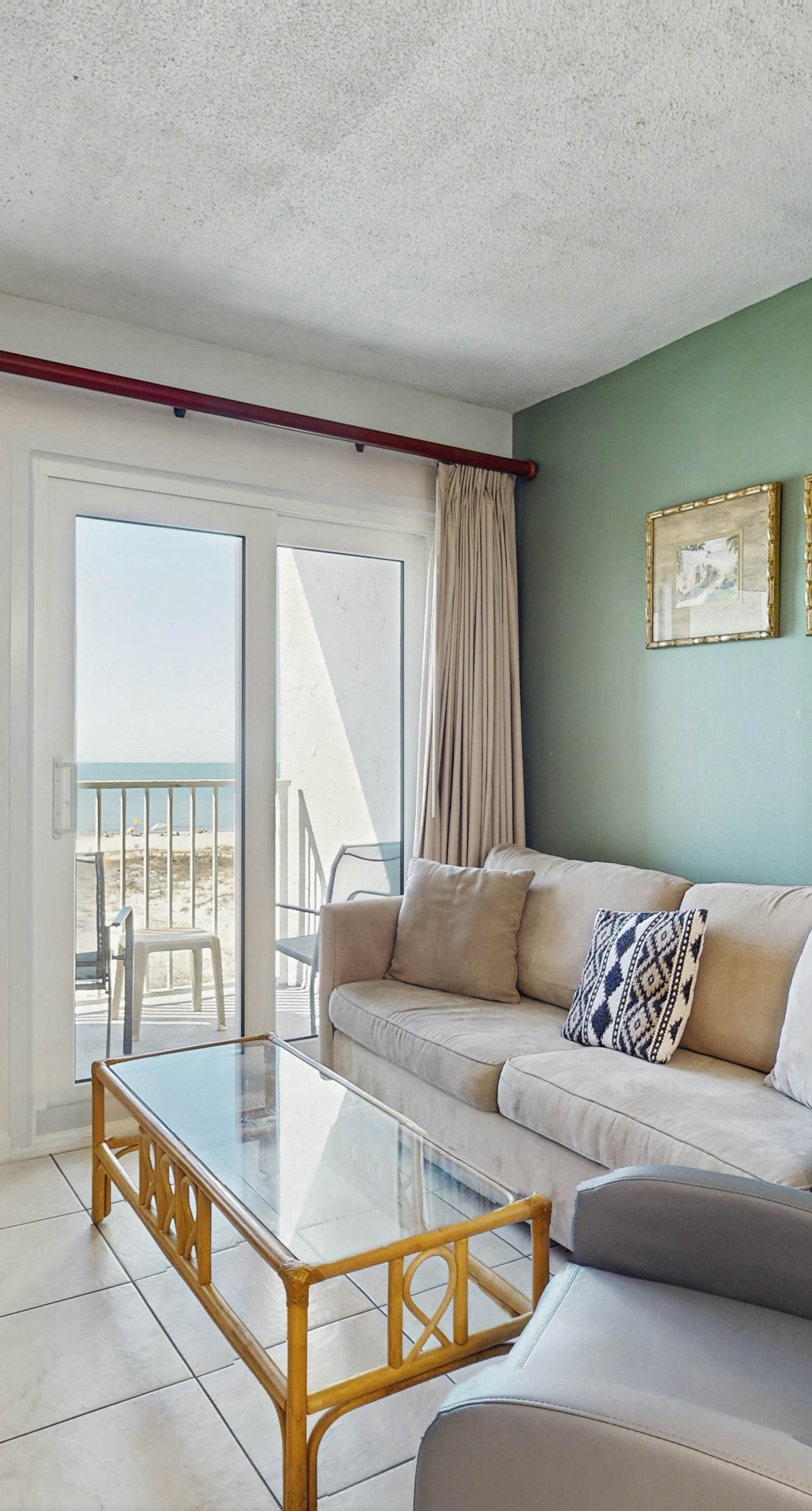 Contemporary beachside escape with gym, & pools