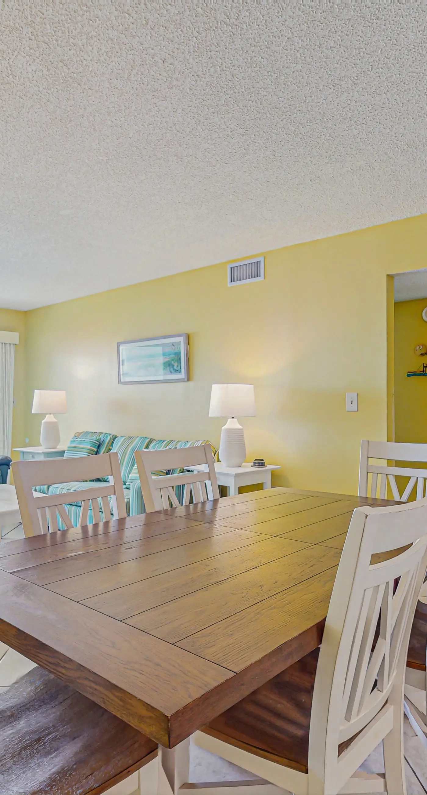 Beachfront condo with balcony, Gulf views, pools, gym, & game room at Plantation Palms