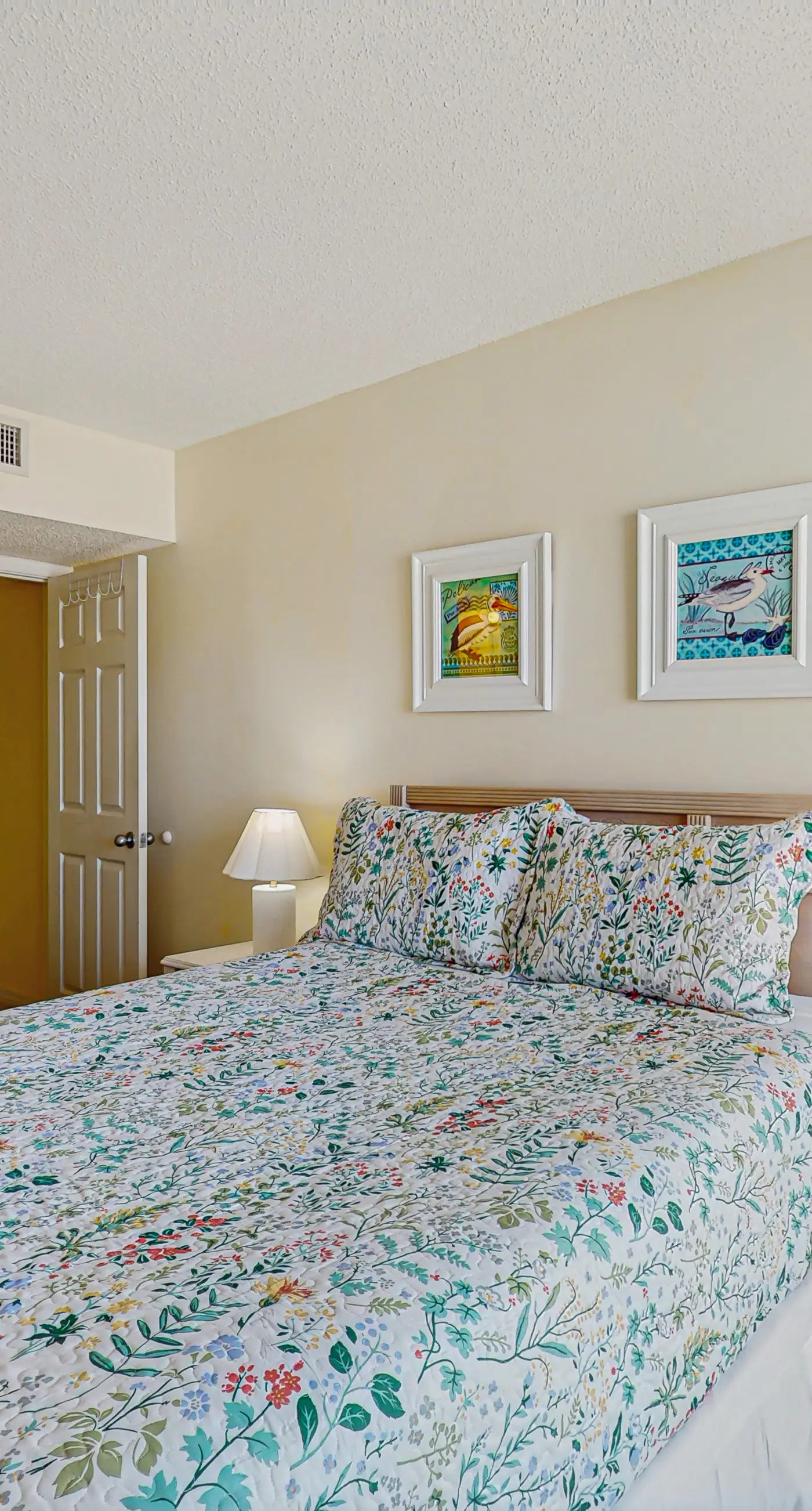 Beachfront condo with balcony, Gulf views, pools, gym, & game room at Plantation Palms