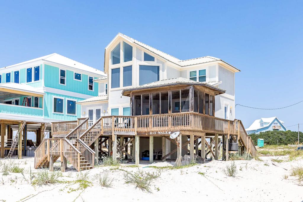 Bay Walk | Gulf-Front Beach House on Fort Morgan’s Quiet Coast