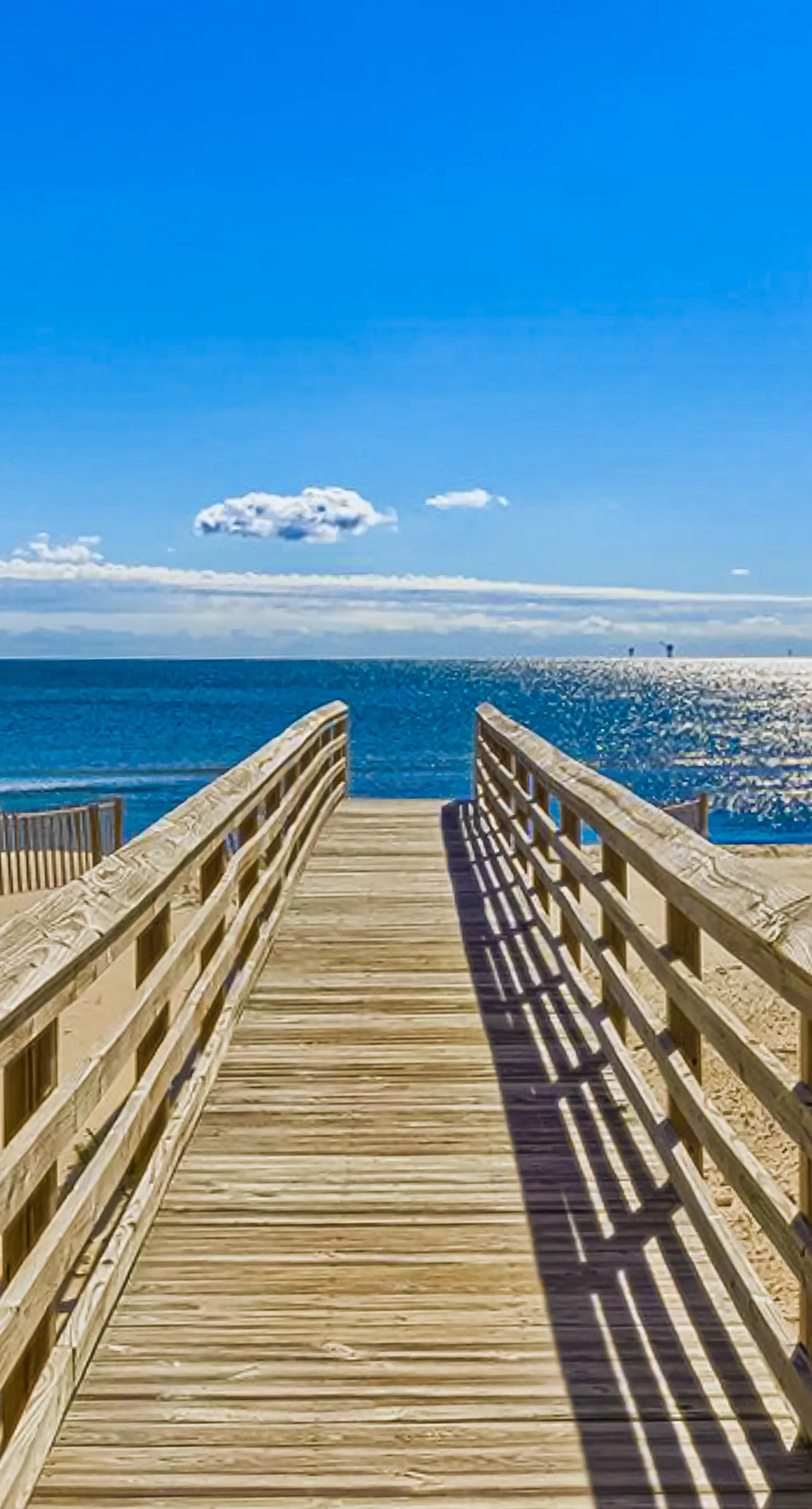 Dog-friendly townhome with Gulf views, balconies, pool, W/D, & AC - snowbirds OK