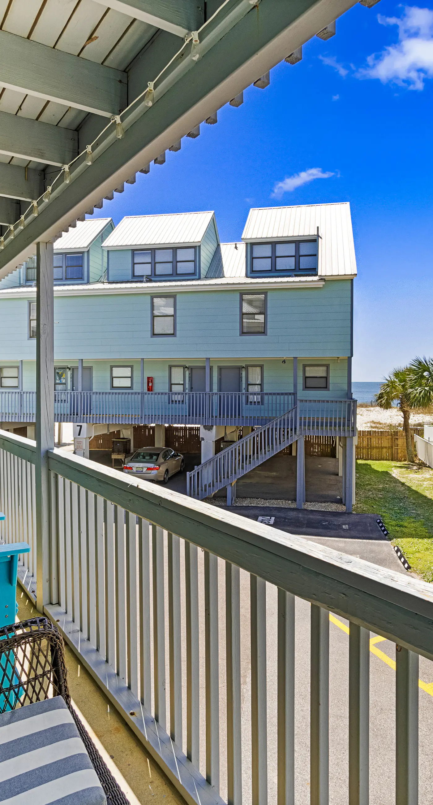 Stunning water-view condo with pool - steps away from the beach