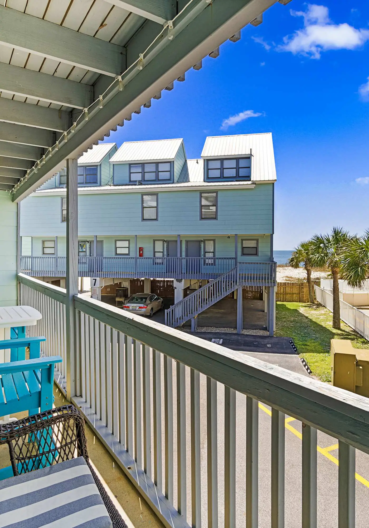 Stunning water-view condo with pool - steps away from the beach