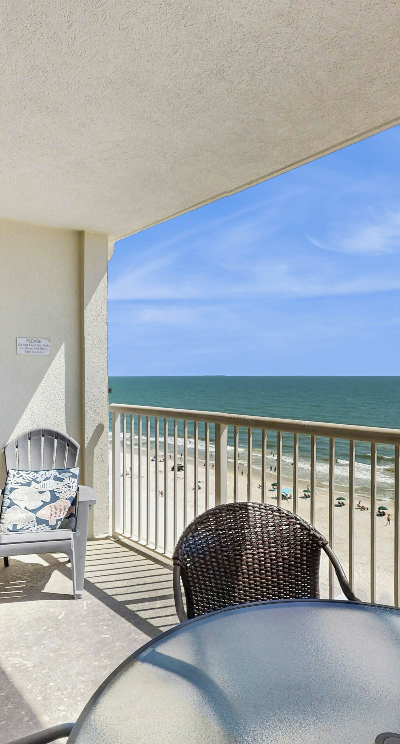 Gulf front condo with community outdoor and indoor pools, hot tub, and sauna