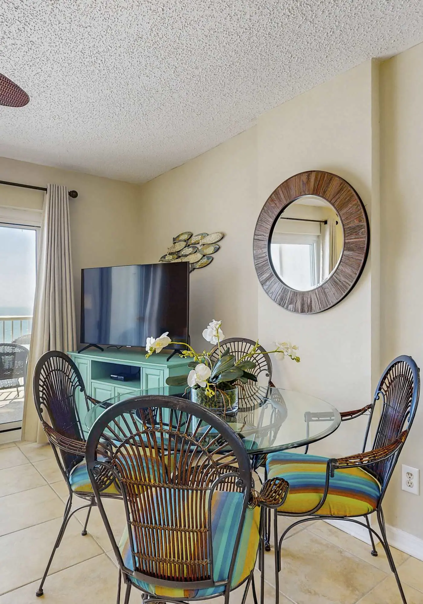 Gulf front condo with community outdoor and indoor pools, hot tub, and sauna