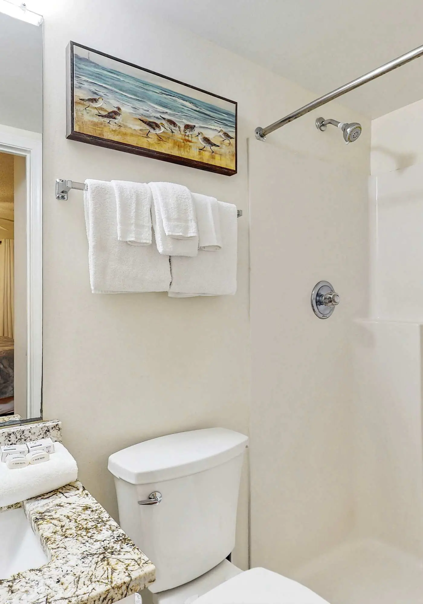 Gulf front condo with community outdoor and indoor pools, hot tub, and sauna