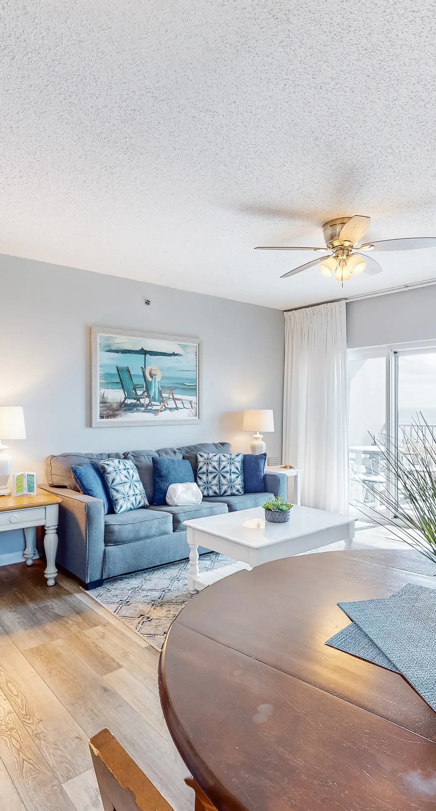 Gulf front, corner condo w a private balcony plus a shared beachside pool