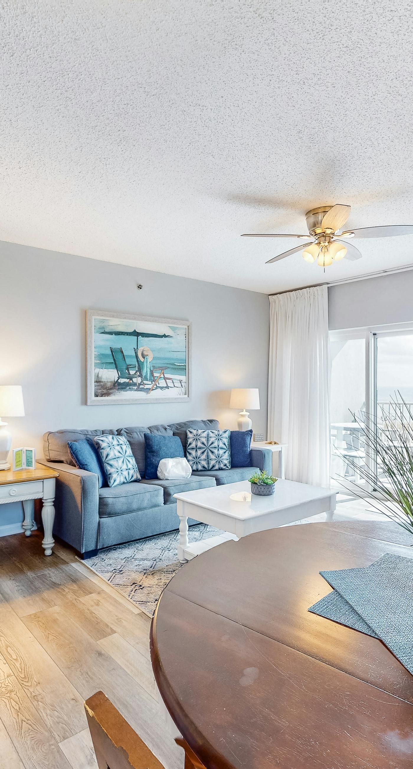 Gulf front, corner condo w a private balcony plus a shared beachside pool