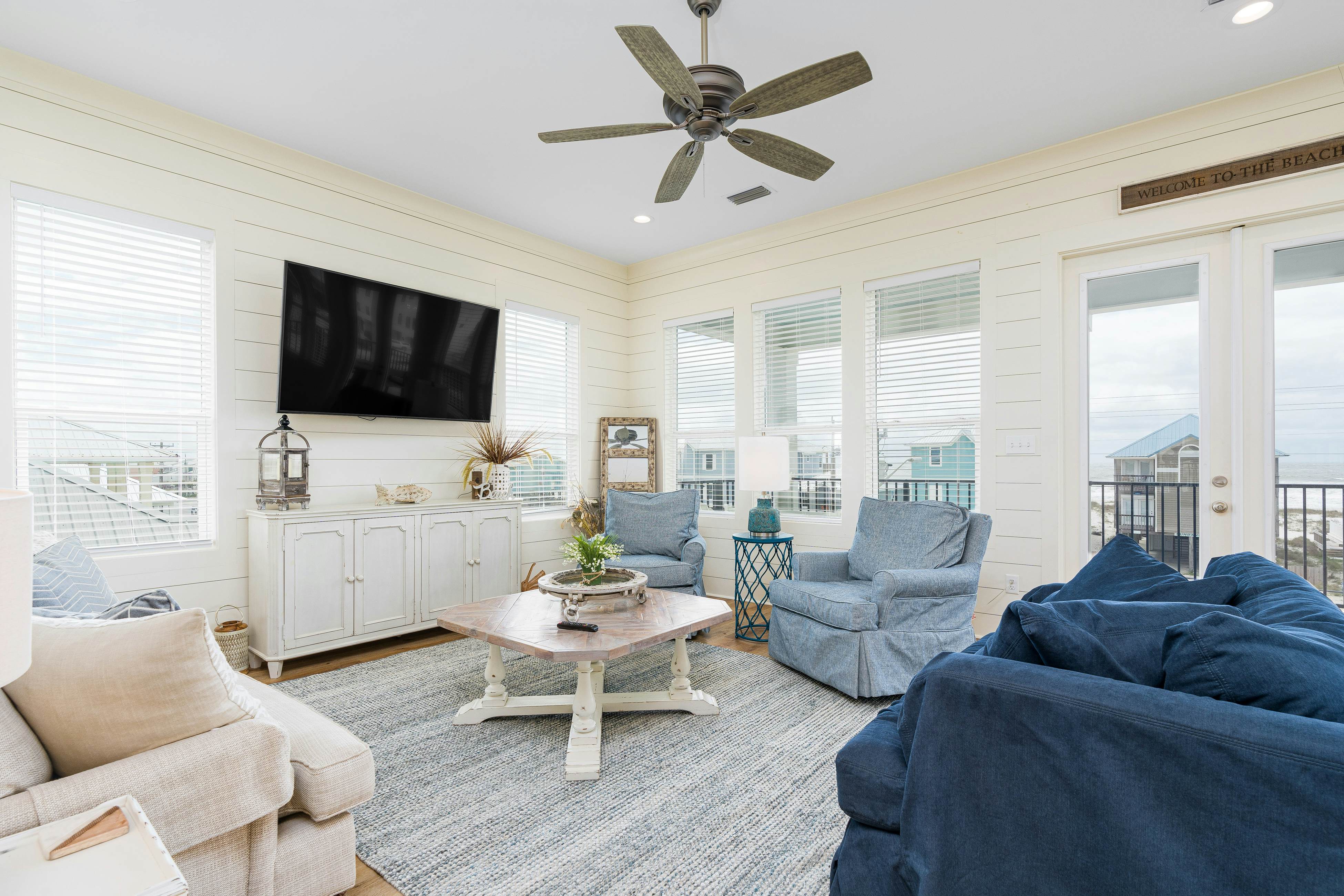 Gorgeous Oceanside Home with WiFi, Private Pool, Central AC, W&D - Steps From Beach