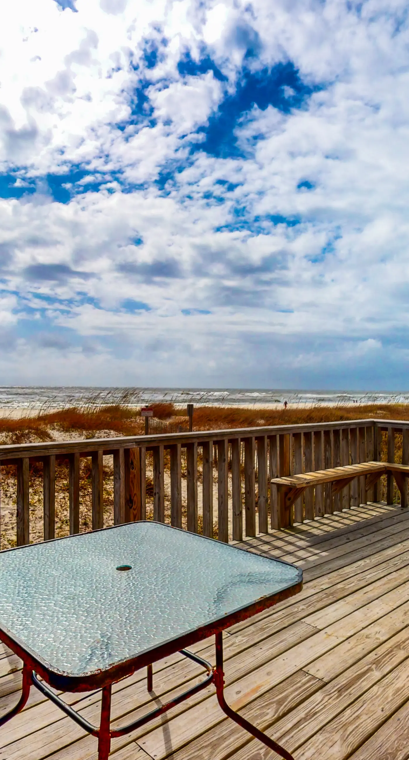 Beachfront Daydream Hideaway w Panoramic Water Views & Gulf-Front Deck