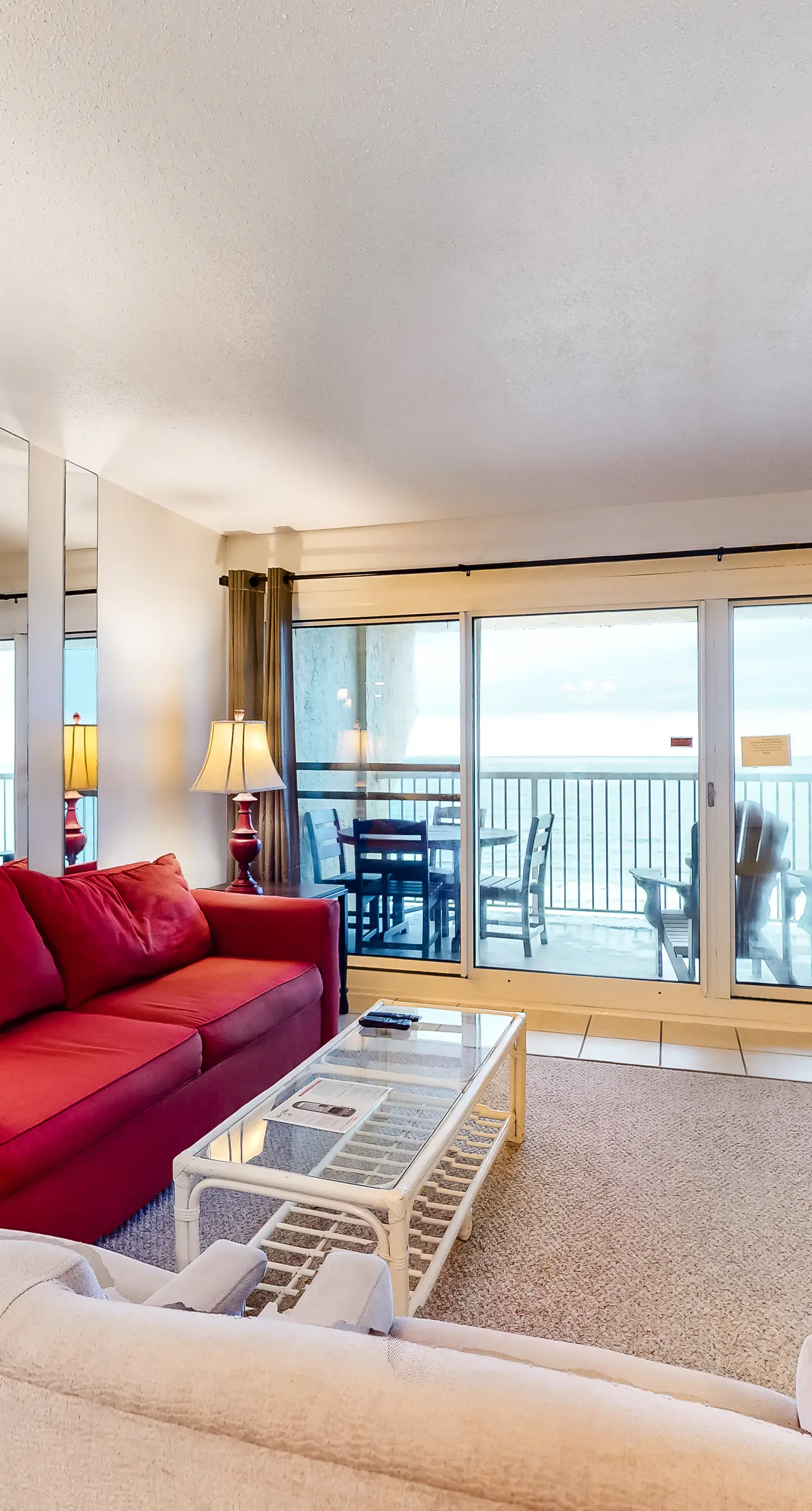 5th-floor beach/Gulf-front condo with balcony, great views, & pool access