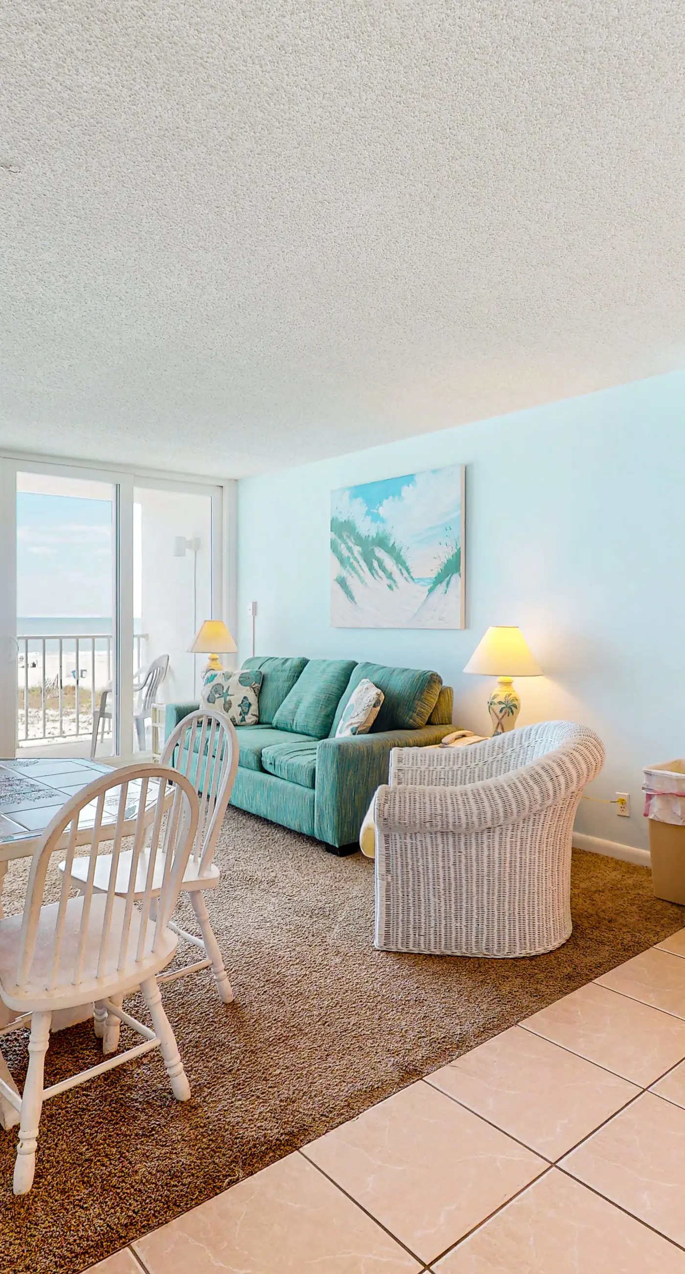 Beachfront Condo with Shared Outdoor Pool, Central AC, Private Balcony, Views, & WiFi