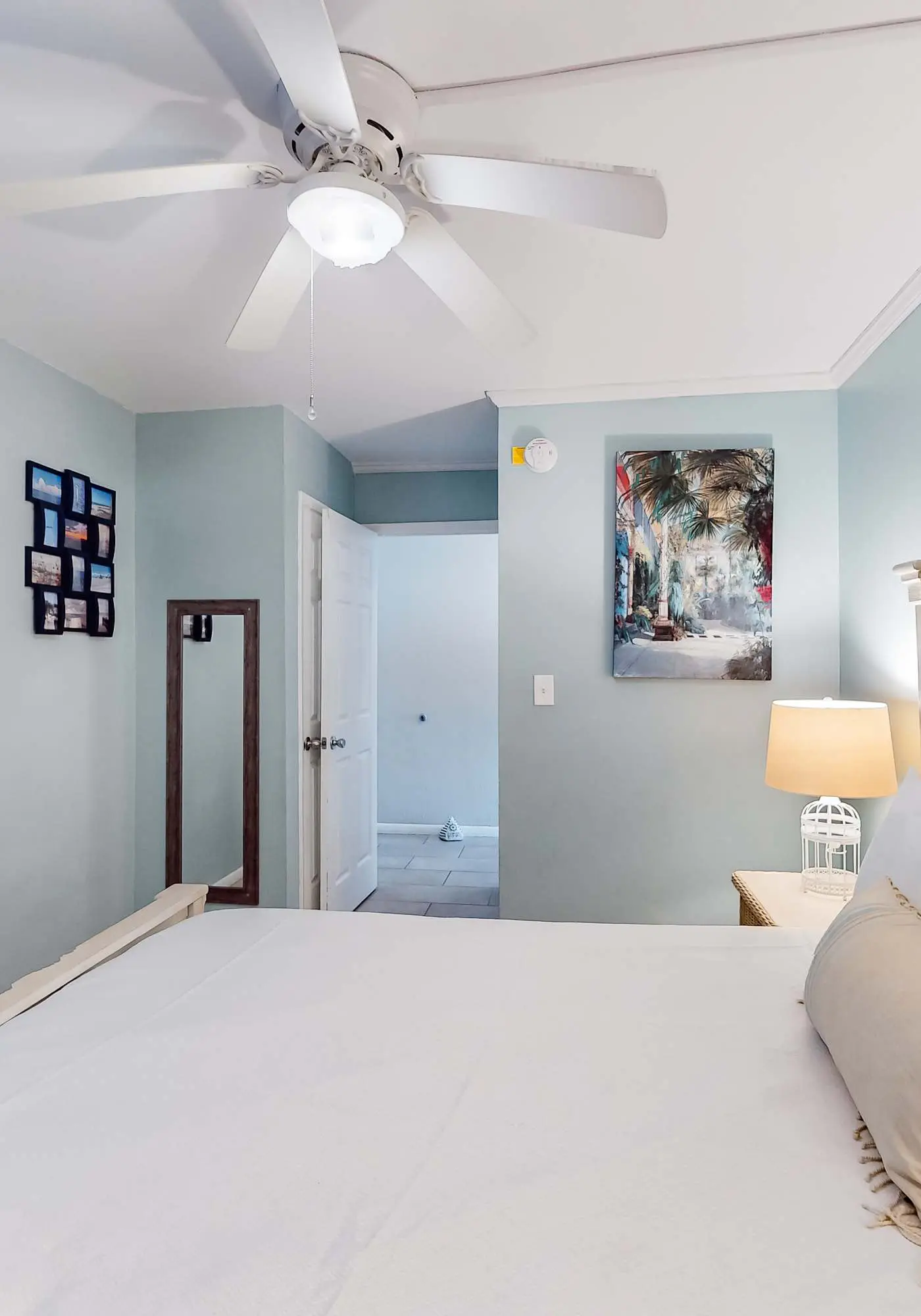 Gulf-front condo with balcony, pool, central AC, & grill