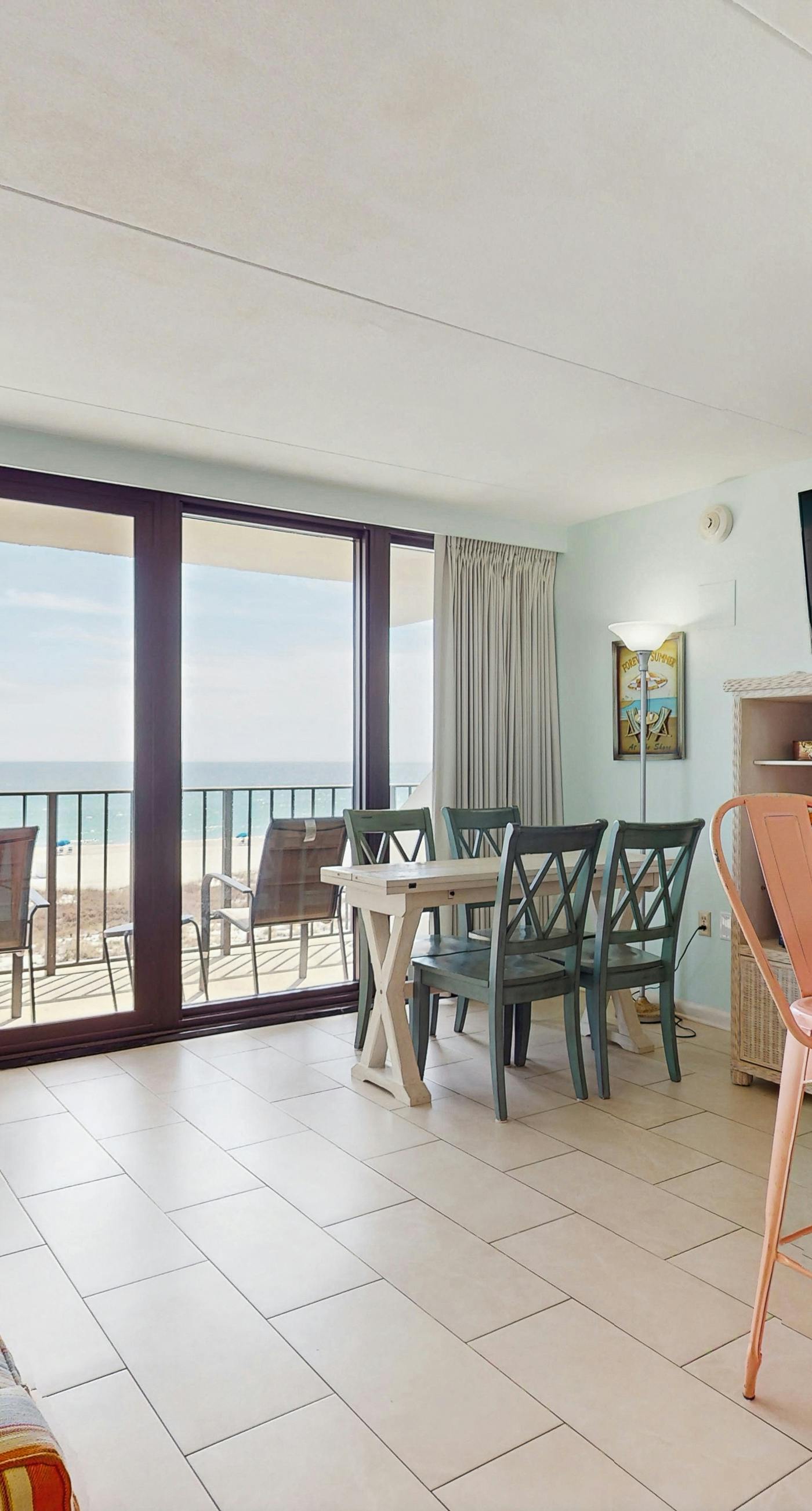Island Winds East 306 - Gulf-Front Condo w/Shared Pool, Beach Access, Private Waterfront Balcony, & A/C