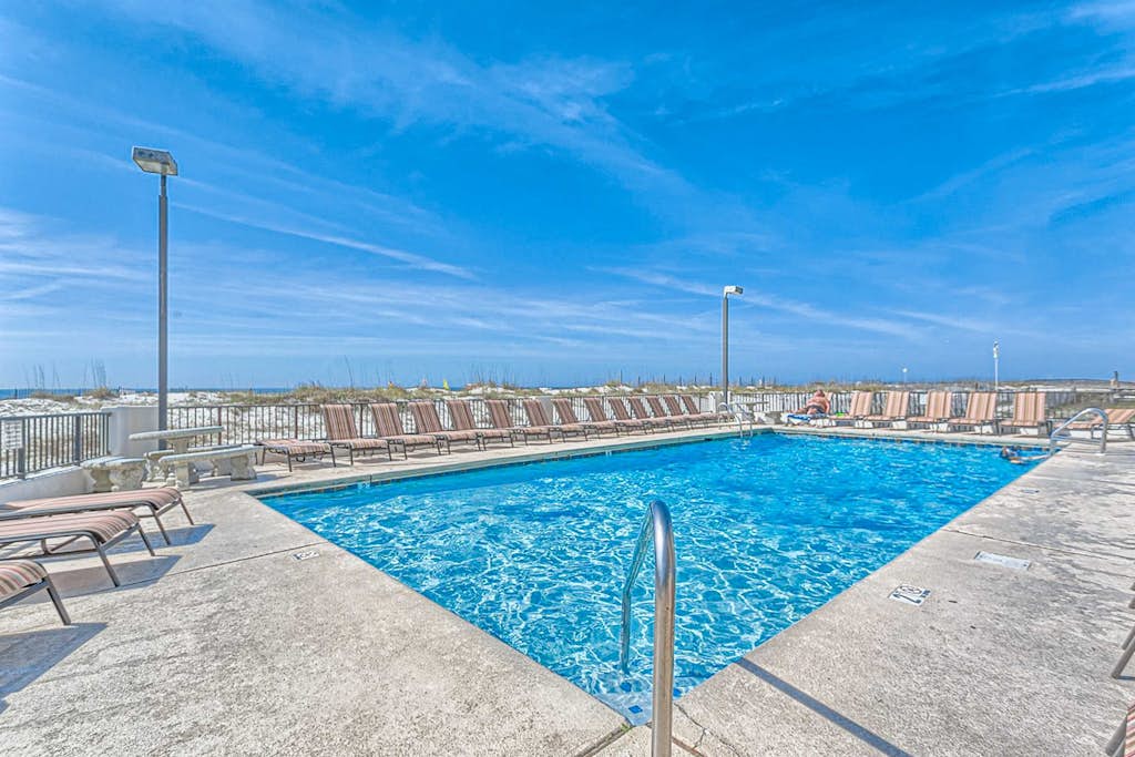 Island Winds East 306 - Gulf-Front Condo w/Shared Pool, Beach Access, Private Waterfront Balcony, & A/C