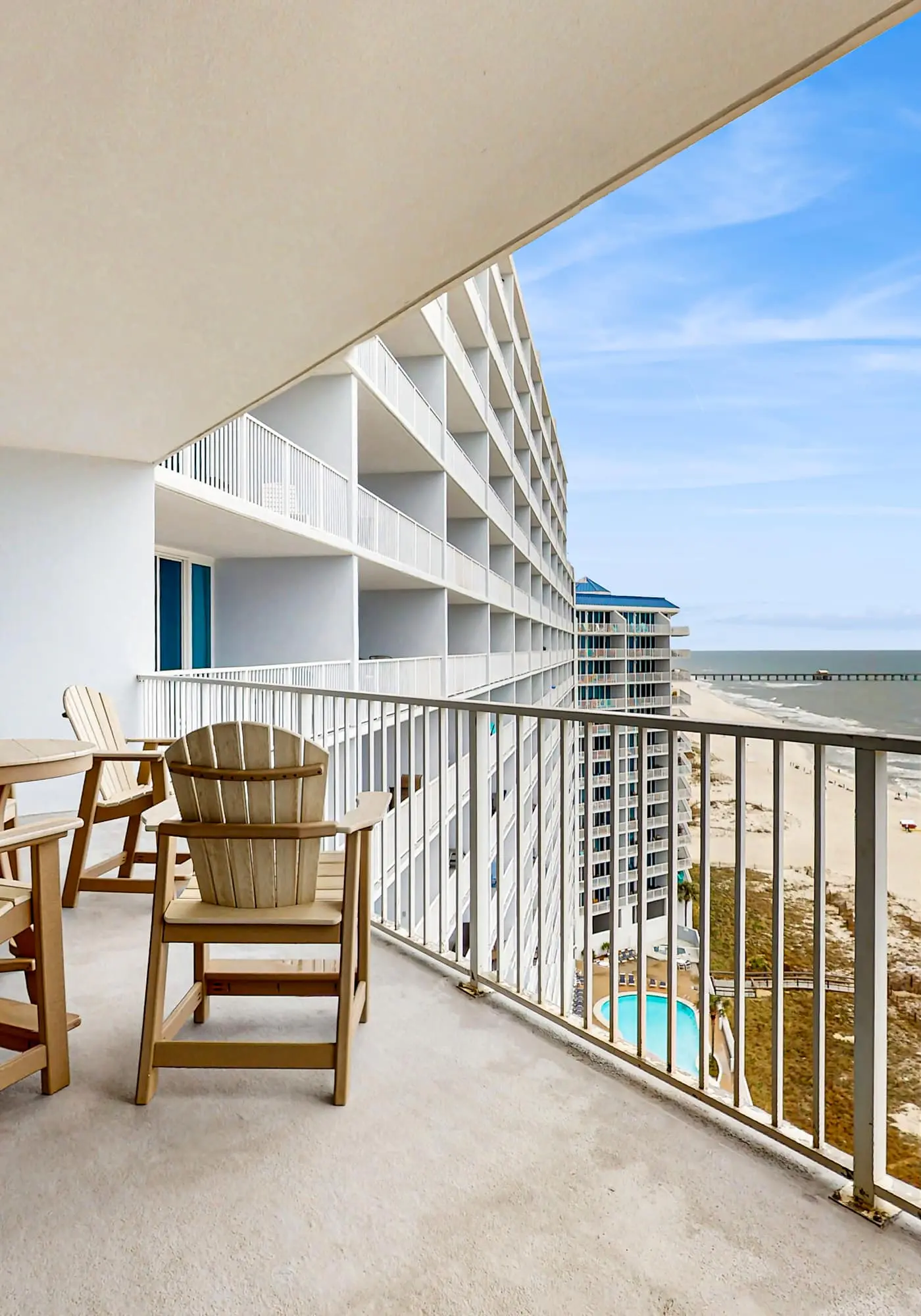 Gulf-Front, 12th-Floor Condo w/ Great View, Balcony, AC & Shared Pools/Hot Tubs