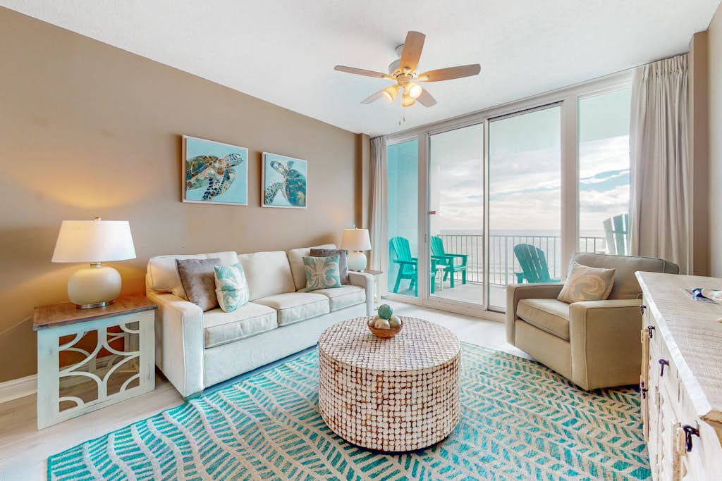 Gulf-Front Condo w/ Beach View, Balcony, AC & Resort Pools/Hot Tubs/Sauna