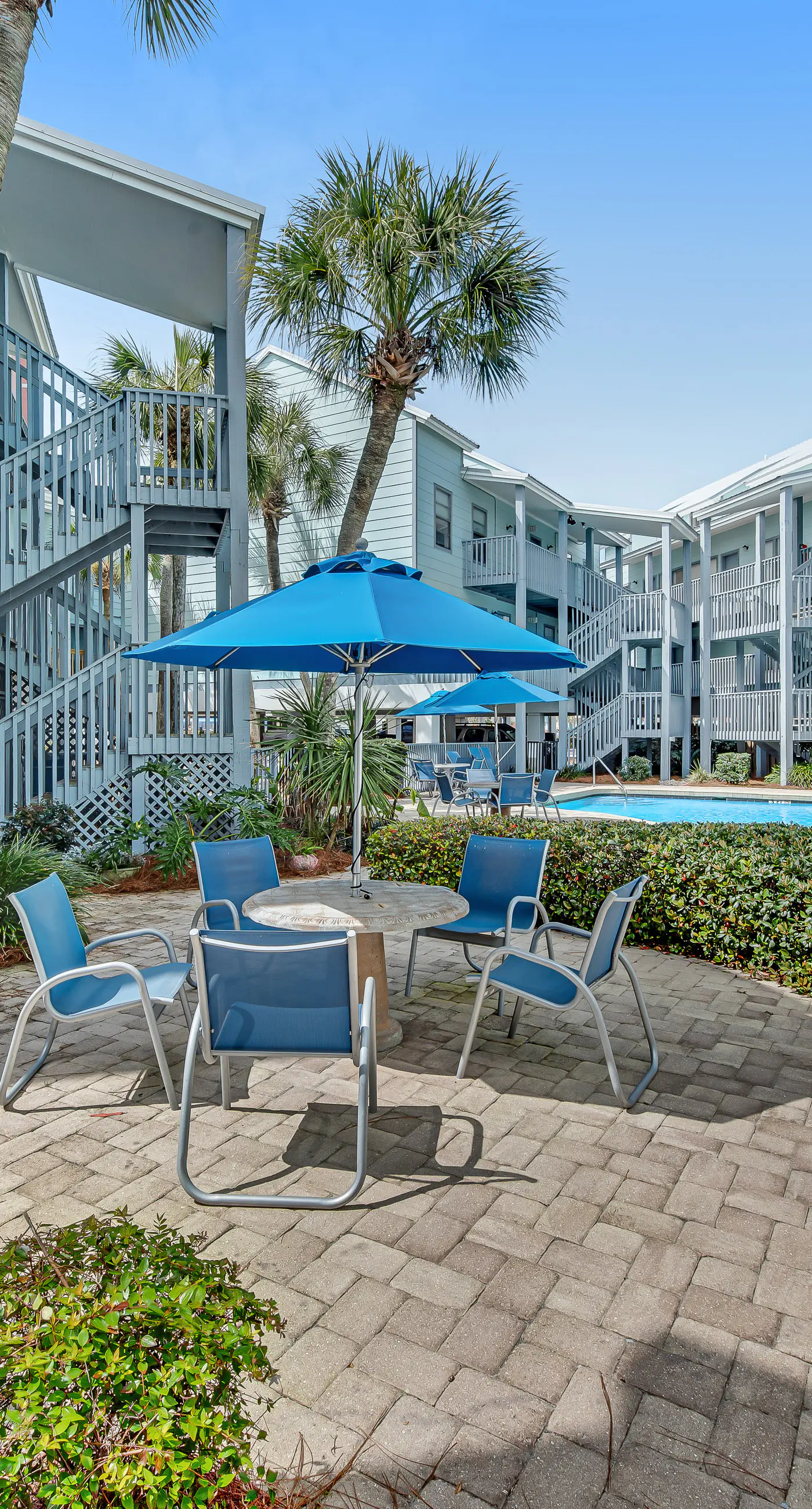 Comfortable Condo at a Beachfront Complex w AC, WiFi, Balconies & Shared Pool